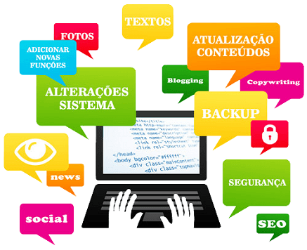 Manutenção de websites Manutenção de websites